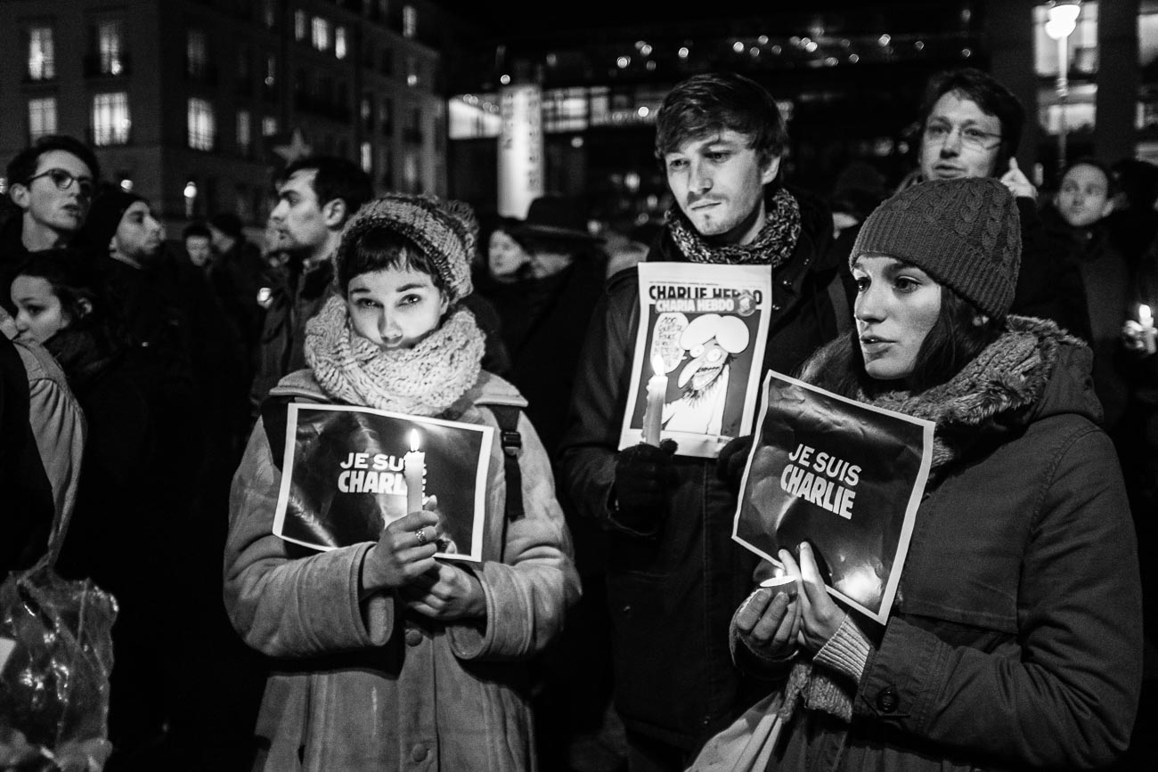 je suis charlie Berlin Martin U Waltz