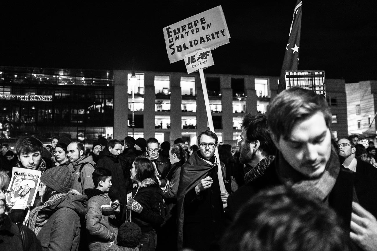 je suis charlie Berlin Martin U Waltz