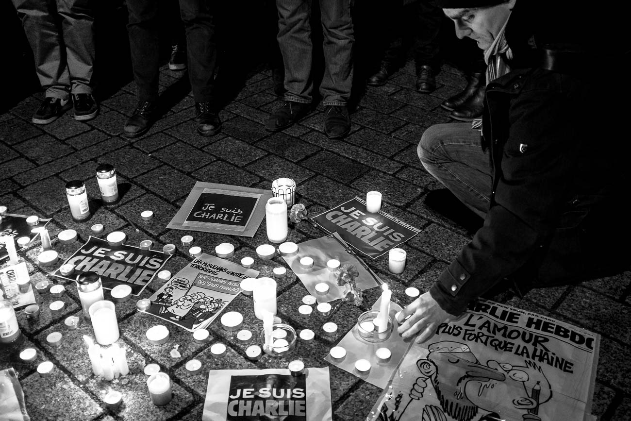 je suis charlie Berlin Martin U Waltz