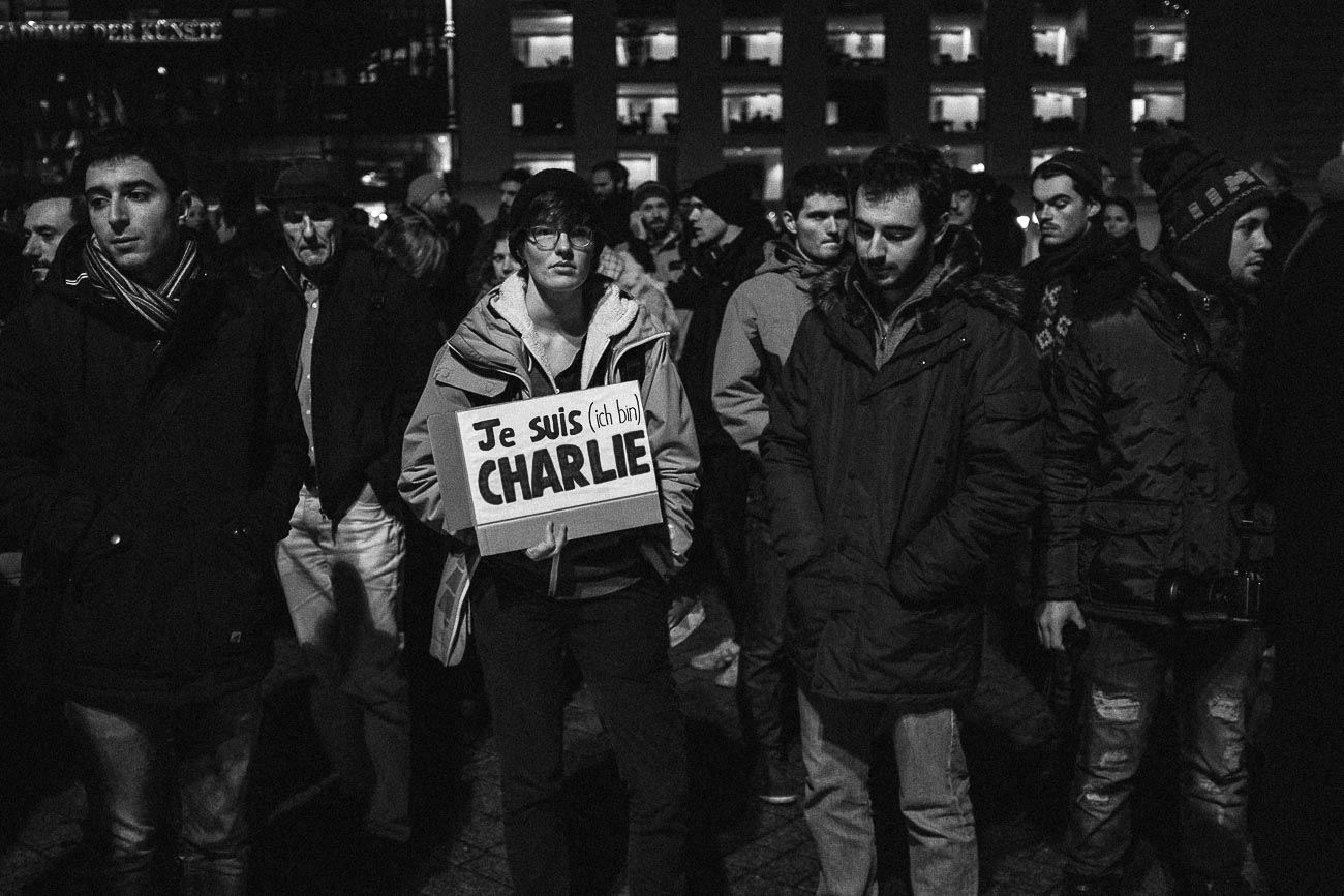 je suis charlie Berlin Martin U Waltz