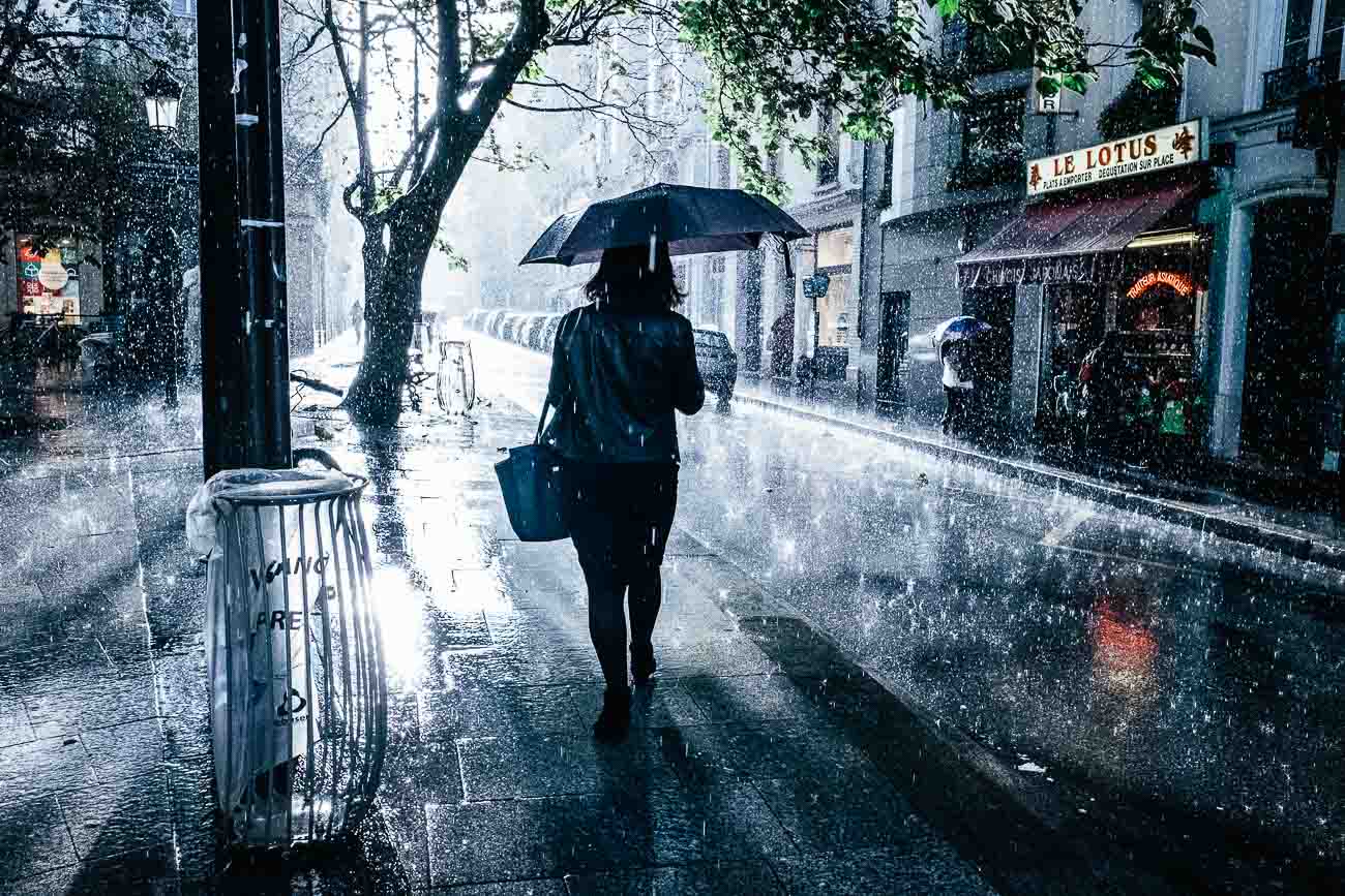 Street Photography paris Rain Martin U Waltz